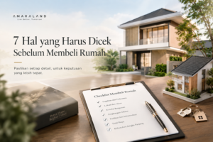 7 Hal Yang Perlu dicek Sebelum Membeli Rumah