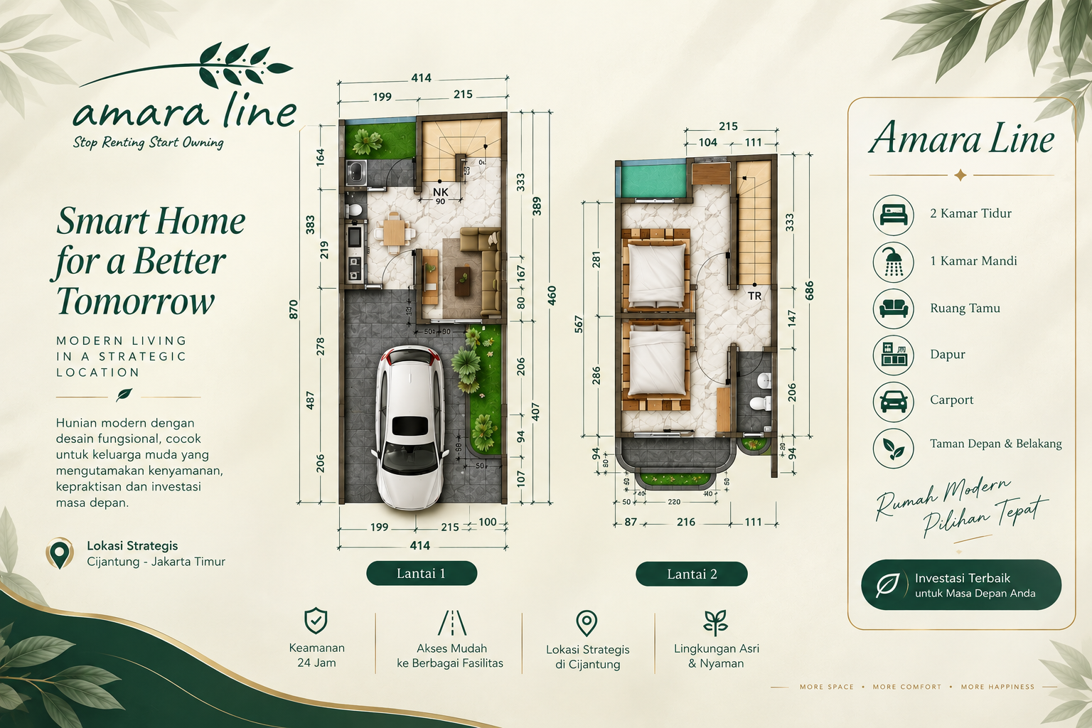 Amara Line Layout