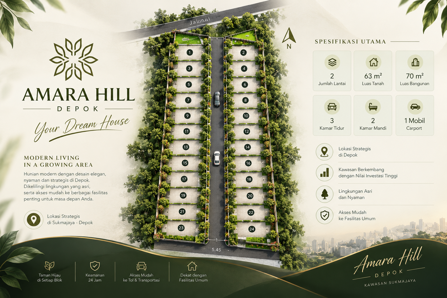 Amara Hill Siteplan